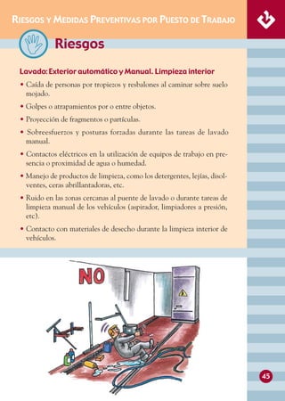 MANUAL DE SEGURIDAD Y SALUD EN TALLERES MECANICOS. | PDF