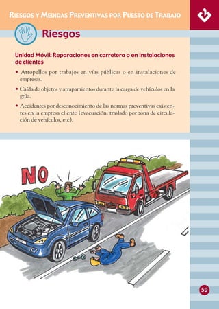 MANUAL DE SEGURIDAD Y SALUD EN TALLERES MECANICOS. | PDF