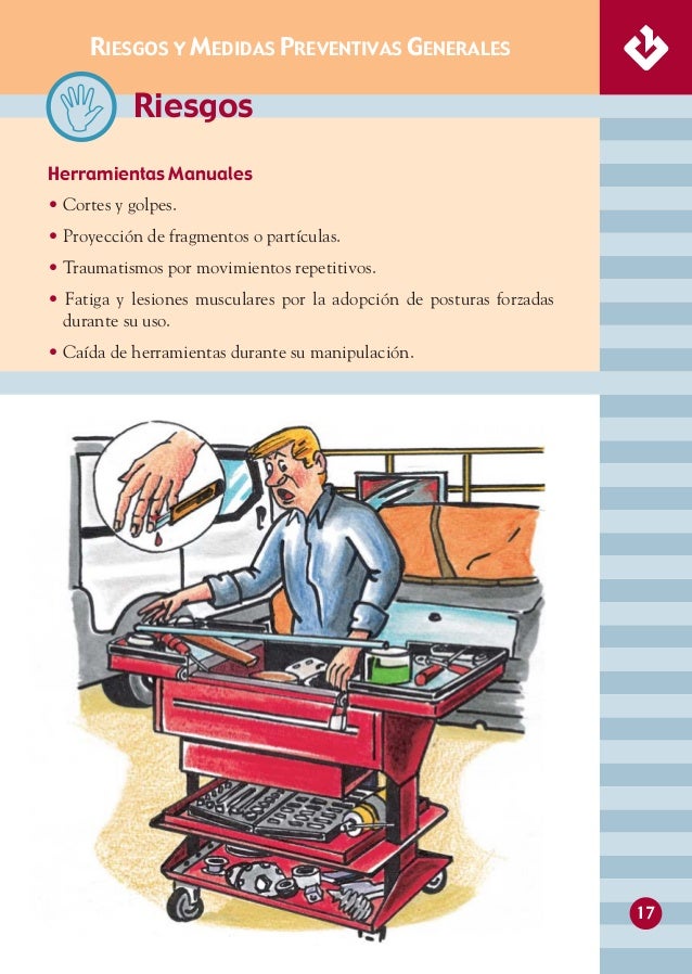 MANUAL DE SEGURIDAD Y SALUD EN TALLERES MECANICOS.