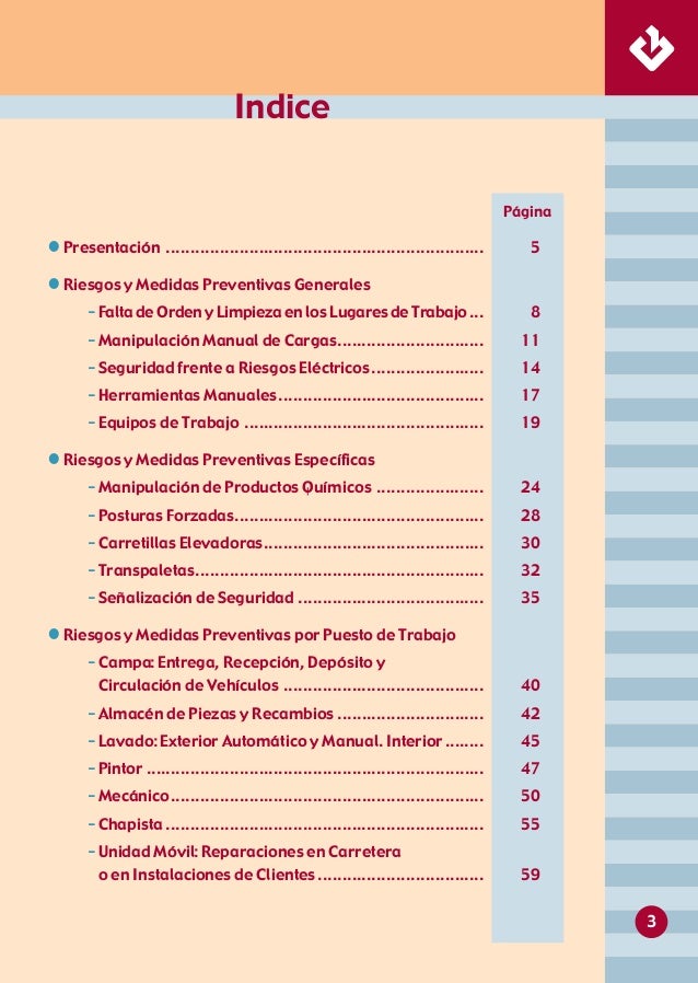 manual de seguridad y salud en talleres mecanicos Descarga: manual de seguridad y salud en talleres de reparación de.