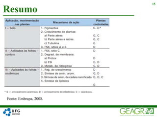 Resumo
15
Fonte: Embrapa, 2008.
 