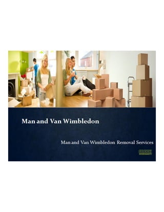 Man and van wimbledon