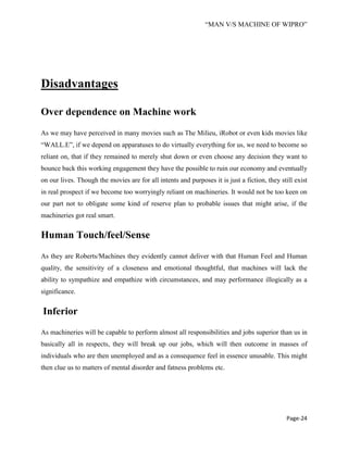 Technical Problem Man Machine Man machine-wipro | PDF