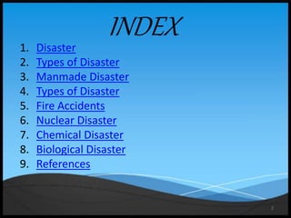 Man made disaster-Pranav Doshi | PPT