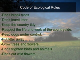 Man modified ecosystem | PPT