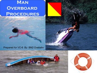 Man Overboard  Procedures Prepared for VC-6  By: BM2 Doebelin 