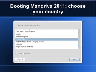 Dual boot system: Mandriva 2011 and Microsoft Windows   At installation time boot entries look like this 