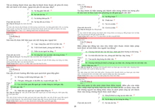 19
Tất cả những thách thức sau đây là thách thức thuộc về phía tổ chức
đối với hành vi tổ chức, ngoại trừ yếu tố nào sau đây?
Chọn một câu trả lời
 A) Sự tăng giảm biên chế.
 B) Sự toàn cầu hóa.
 C) Xu hướng phân quyền.
 D) Sự thay đổi của tổ chức.
Sai. Đáp án đúng là: Sự toàn cầu hóa
Vì:
Sự toàn cầu hóa là yếu tố thuộc về môi trường của tổ chức. Sự tăng giảm biên chế, xu hướng
phân quyền, sựthay đổi của tổ chức là thách thức thuộc về tổ chức đối với hành vi tổ chức.
Tham khảo: Bài1, mục 1.4.1. Những thách thức về phía tổ chức.
Không đúng
Điểm:0/1.
Câu8 [Góp ý]
Điểm : 1
Văn hóa tổ chức thể hiện qua các nội dung sau ngoại trừ:
Chọn một câu trả lời
 A) Logo, trang phục, cách bố trí nơi làm việc.
 B) Triết lí kinh doanh, phong cách lãnh đạo.
 C) Niềm tin của người lao động.
 D) Kỹ năng làm việc của nhân viên trong tổ chức
Sai. Đáp án đúng là: “Kỹ năng làm việc của nhân viên trong tổ chức”.
Vì:
Kỹ năng làm việc của cá nhân trong tổ chức thuộc về yếu tố khả năng của từng cá nhân,
không phải biểu hiện của văn hóa tổ chức.
Tham khảo: Bài8, mục 8.1.2. Biểu hiện của văn hóa tổ chức.
Không đúng
Điểm:0/1.
Câu9 [Góp ý]
Điểm : 1
Các yếu tố ảnh hưởng đến hiệu quả quá trình giao tiếp gồm:
Chọn
một
câu
trả
lời
 A) Số lượng và chất lượng kênh giao tiếp.
 B) Thời gian, không gian và địa điểm xảy ra quá trình giao tiếp.
 C) Các yếu tố liên quan đến người gửi và nhận thông tin, kênh giao tiếp,
 bối cảnh giao tiếp.
 D) Nhận thứccủa người gửi và người nhận thông tin.
Sai. Đáp án đúng là: “Các yếu tố liên quan đến người gửi và nhận thông tin, kênh giao tiếp,
bối cảnh giao tiếp”.
Vì:
Các yếu tố ảnh hưởng tới hiệu quả quá trình giao tiếp gồm: các yếu tố liên quan đến người
gửi và nhận thông tin, các yếu tố thuộc về kênh giao tiếp và các yếu tố thuộc về bối cảnh.
Tham khảo: Bài6, mục 6.1.3. Các yếu tố ảnh hưởng đến quá trình giao tiếp.
Không đúng
Điểm:0/1.
Câu10 [Góp ý]
Điểm : 1
Tư duy nhóm là hiện tượng các thành viên trong nhóm coi trọng yếu
tố nào hơn là thảo luận các phương án để giải quyết vấn đề?
Chọn một câu trả lời
 A) Sự đồng thuận
 B) Chuẩn mực
 C) Vai trò cá nhân
 D) Cái tôi cá nhân
Sai. Đáp án đúng là: Sự đồng thuận
Vì:
Tư duy nhóm là hiện tượng các thành viên trong nhóm coi trọng sự đồng thuận hơn là thảo
luận các phương án để giải quyết vấn đề.
Tham khảo: Bài5, mục 5.4.1 Tư duy nhóm và việc ra quyết định.
Không đúng
Điểm:0/1.
Câu11 [Góp ý]
Điểm : 1
Biện pháp tạo động lực nào cho nhân viên thuộc nhóm biện pháp
kích thích về tinh thần cho người lao động?
Chọn
một
câu
trả
lời
 A) Chương trình lịch làm việc linh hoạt, chính sách khen thưởng và tiền lương.
 B) Cải thiện điều kiện làm việc, phong cách lãnh đạo, tăng lương.
 C) Trao quyền, tăng lương cho nhân viên.
 D) Chương trình khuyến khích sự tham gia của nhân viên, chương trình tôn vinh nhân viên,
 quản lý bằng mục tiêu.
Sai. Đáp án đúng là: Chương trình khuyến khích sự tham gia của nhân viên, chương trình
tôn vinh nhân viên, quản lý bằng mục tiêu.
Vì:
Các biện pháp kích thích tinh thần gồm: Chương trình khuyến khích sự tham gia của nhân
viên, chương trình tôn vinh nhân viên, quản lý bằng mục tiêu, trao quyền…
Tham khảo: Bài4, mục 4.3.2 Các biện pháp kích thích tinh thần.
Không đúng
Điểm:0/1.
Câu12 [Góp ý]
Điểm : 1
Các nhà quản lý cần phải nhận thức điểm mạnh, điểm yếu của nhân
viên, chấp nhận sự khác biệt của các cá nhân và đối xử khác nhau đối
với những người lao động khác nhau là cách phản ứng lại với thách
thức nào trong những thách thức dưới đây?
Chọn một câu trả lời
 A) Khuyến khích sự sáng tạo của nhân viên.
 B) Sự đa dạng của lực lượng lao động.
 C) Sự toàn cầu hóa.
 