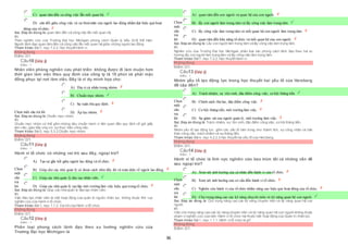 36
 C) quan tâm đến cả công việc lẫn mối quan hệ.
 D) cân đối giữa công việc và sự thoảmãn của người lao động nhằm đạt hiệu quả hoạt
 động của tổ chức.
Sai. Đáp án đúng là: quan tâm đến cả công việc lẫn mối quan hệ.
Vì:
Theo nghiên cứu của Trường Đại học Michigan phong cách Quản lý kiểu (9,9) thể hiện:
Người lãnh đạo quan tâm đến cả công việc lẫn mối quan hệ giữa những người lao động.
Tham khảo: Bài7, mục 7.2.2. Học thuyết hành vi.
Không đúng
Điểm:0/1.
Câu10 [Góp ý]
Điểm : 1
Nhân viên phòng nghiên cứu phát triển không được đi làm muộn hơn
thời gian làm việc theo quy định của công ty là 15 phút và phải mặc
đồng phục tại nơi làm việc. Đây là ví dụ minh họa cho:
Chọn một câu trả lời
 A) Địa vị cá nhân trong nhóm.
 B) Chuẩn mực nhóm.
 C) Sự tuân thủ quy định.
 D) Áp lực nhóm.
Sai. Đáp án đúng là: Chuẩn mực nhóm.
Vì:
Chuẩn mực nhóm có thể gồm những tiêu chuẩn hành vi liên quan đến quy định về giờ giấc
làm việc, giao tiếp ứng xử, sựthực hiện công việc.
Tham khảo: Bài5, mục 5.3.2 Chuẩn mực nhóm.
Không đúng
Điểm:0/1.
Câu11 [Góp ý]
Điểm : 1
Hành vi tổ chức có những vai trò sau đây, ngoại trừ?
Chọn
một
câu
trả
lời
 A) Tạo sự gắn kết giữa người lao động và tổ chức.
 B) Giúp cho các nhà quản lý có được cách nhìn đầy đủ và toàn diện về người lao động.
 C) Giúp các nhà quản lý đào tạo nhân viên.
 D) Giúp các nhà quản lý tạo lập môi trường làm việc hiệu quả trong tổ chức.
Sai. Đáp án đúng là: Giúp các nhà quản lý đào tạo nhân viên.
Vì:
Việc đào tạo nhân viên là một hoạt động của quản trị nguồn nhân lực, không thuộc lĩnh vực
nghiên cứu của hành vi tổ chức.
Tham khảo: Bài1, mục 1.1.2. Vai trò của Hành vitổ chức.
Không đúng
Điểm:0/1.
Câu12 [Góp ý]
Điểm : 1
Phân loại phong cách lãnh đạo theo xu hướng nghiên cứu của
Trường Đại học Michigan là
Chọn
một
câu
trả
lời
 A) quan tâm đến con người và quan hệ của con người.
 B) lấy con người làm trọng tâm và lấy công việc làm trọng tâm.
 C) lấy công việc làm trọng tâm và mối quan hệ con người làm trọng tâm.
 D) quan tâm đến khả năng tổ chức và mối quan hệ của con người.
Sai. Đáp án đúng là: Lấy con người làm trọng tâm và lấy công việc làm trọng tâm.
Vì:
Nghiên cứu của Trường Đại học Michigan phân loại các phong cách lãnh đạo theo hai xu
hướng lấy con người làm trọng tâm và lấy công việc làm trọng tâm.
Tham khảo: Bài7, mục 7.2.2. Học thuyết hành vi.
Không đúng
Điểm:0/1.
Câu13 [Góp ý]
Điểm : 1
Nhóm yếu tố tạo động lực trong học thuyết hai yếu tố của Herzberg
đề cập đến?
Chọn
một
câu
trả
lời
 A) Trách nhiệm, sự tôn vinh, đặc điểm công việc, cơ hội thăng tiến.
 B) Chính sách thù lao, đặc điểm công việc.
 C) Cơ hội thăng tiến, môi trường làm việc.
 D) Sự giám sát của người quản lý, môi trường làm việc.
Sai. Đáp án đúng là: Trách nhiệm, sự tôn vinh, đặc điểm công việc, cơ hội thăng tiến.
Vì:
Nhóm yếu tố tạo động lực gồm các yếu tố bên trong như thành tích, sự công nhận và bản
thân công việc, trách nhiệm và sựthăng tiến.
Tham khảo: Bài4, mục 4.2.2.3 Học thuyết hai yếu tố của Herzberg.
Không đúng
Điểm:0/1.
Câu14 [Góp ý]
Điểm : 1
Hành vi tổ chức là lĩnh vực nghiên cứu bao trùm tất cả những vấn đề
sau ngoại trừ?
Chọn
một
câu
trả
lời
 A) Xem xét ảnh hưởng của cá nhân đến hành vi của tổ chức.
 B) Xem xét ảnh hưởng của cơ cấu đến hành vi tổ chức.
 C) Nghiên cứu hành vi của tổ chức nhằm nâng cao hiệu quả hoạt động của tổ chức.
 D) Chú trọng nâng cao các kỹ năng chuyên môn và kỹ năng quan hệ con người.
Sai. Đáp án đúng là: Chú trọng nâng cao các kỹ năng chuyên môn và kỹ năng quan hệ con
người.
Vì:
Việc chú trọng nâng cao các kỹ năng chuyên môn và kỹ năng quan hệ con người không thuộc
phạm vinghiên cứu của môn Hành vi tổ chức mà thuộc một hoạt động của Quản trị nhân lực.
Tham khảo: Bài1, mục 1.1.1. Hành vitổ chức là gì?
Không đúng
Điểm:0/1.
 