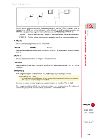 Manual De programação cnc da Fagor