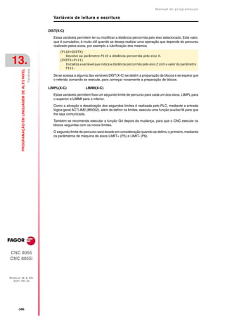 Manual De programação cnc da Fagor