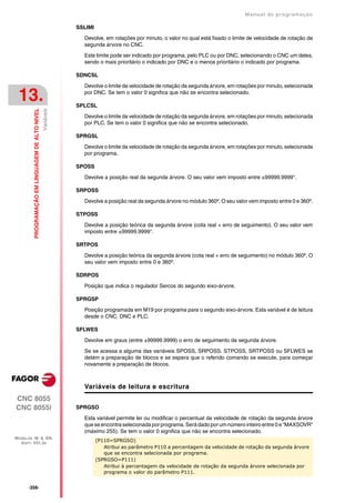 Manual De programação cnc da Fagor