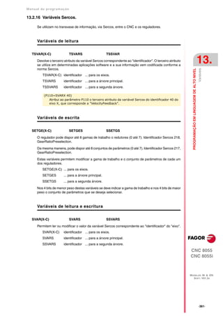 Manual De programação cnc da Fagor