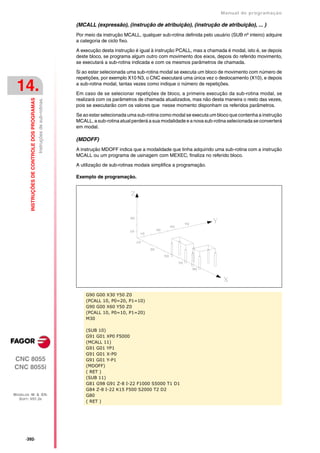 Manual De programação cnc da Fagor
