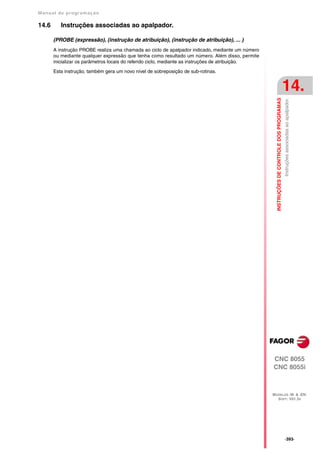 Manual De programação cnc da Fagor