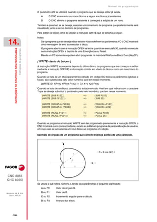 Manual De programação cnc da Fagor