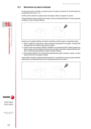 Manual De programação cnc da Fagor