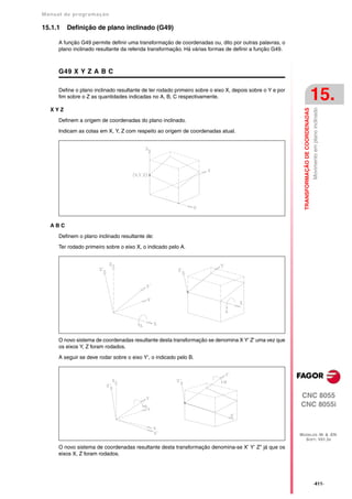 Manual De programação cnc da Fagor
