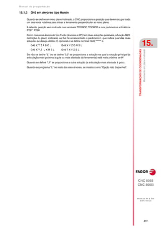 Manual De programação cnc da Fagor