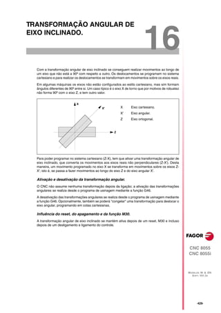 Manual De programação cnc da Fagor