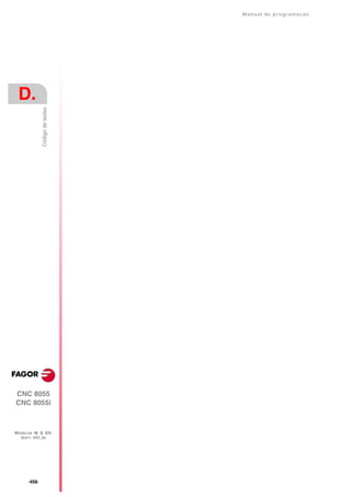 Manual De programação cnc da Fagor