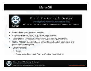 Mana Brand Expression Program