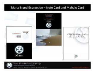 Mana Brand Expression Program