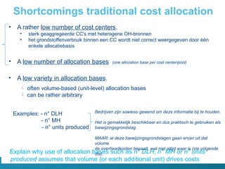 Volume Based Allocation Comprehensive Overview of Overhead Allocation Methods in Cost ...