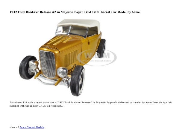 acme diecast cars