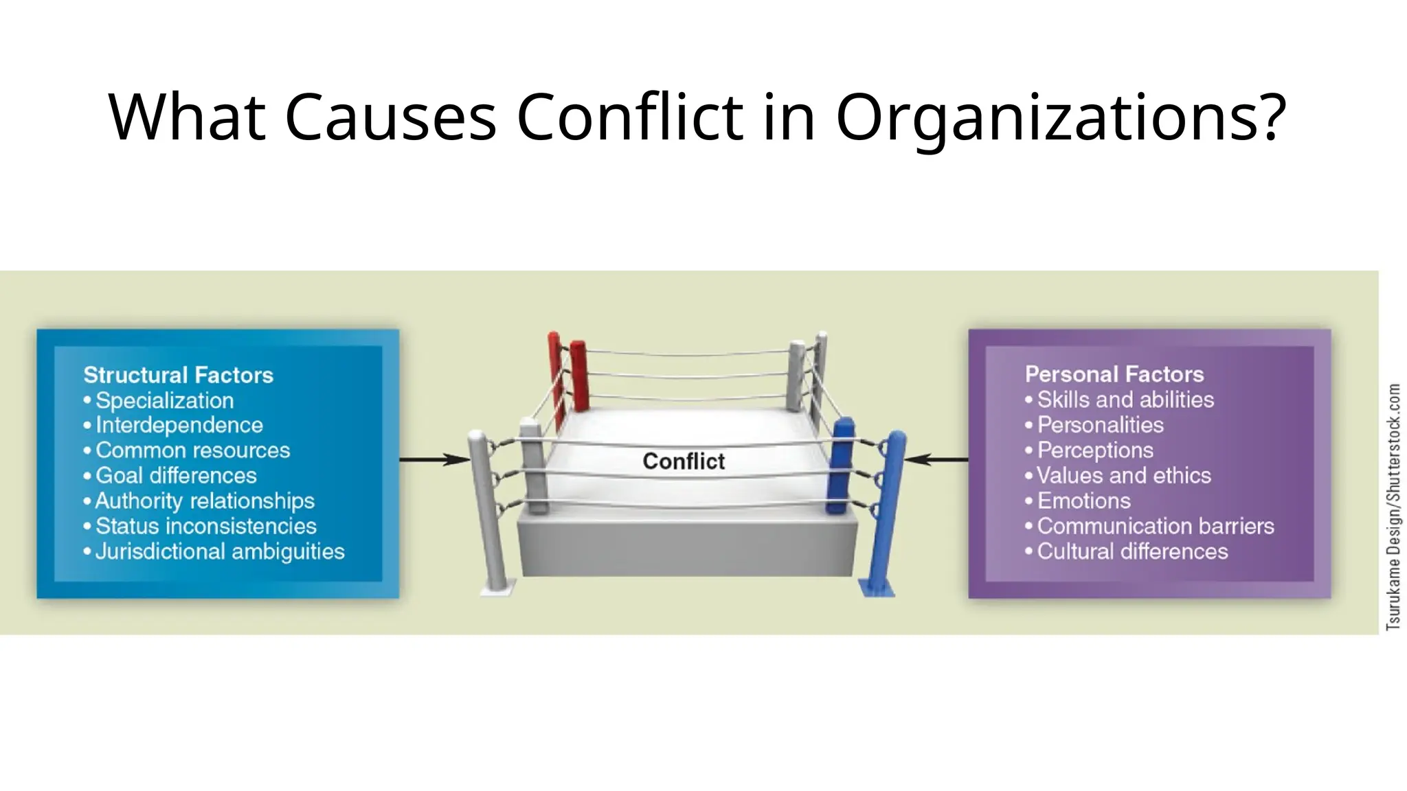 What Causes Conflict in Organizations?
 