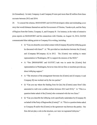 Звинувачення Манафорту та Гейтсу