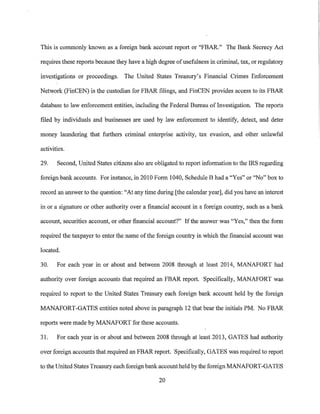 Звинувачення Манафорту та Гейтсу