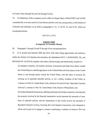 Звинувачення Манафорту та Гейтсу