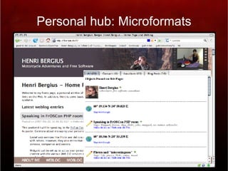 Personal hub: Microformats 
