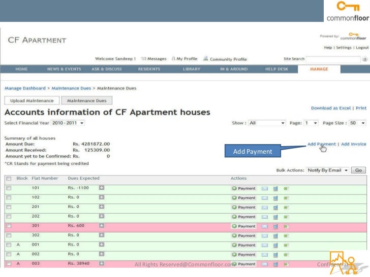 how to use maintenance tracker