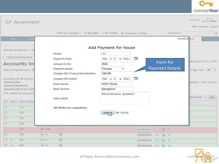 how to use maintenance tracker