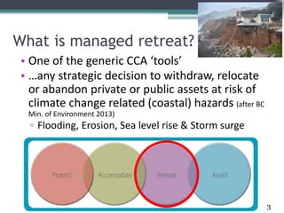 Managed Retreat for Climate Change Adaptation and Disaster Risk ...