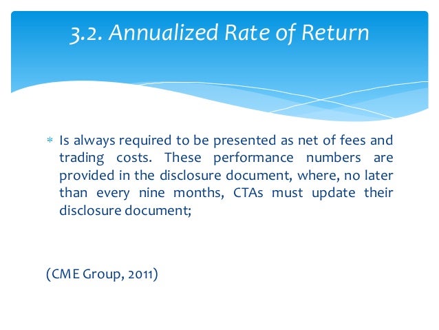 Managed futures trading strategies