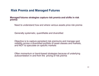 Managed Futures Presentation
