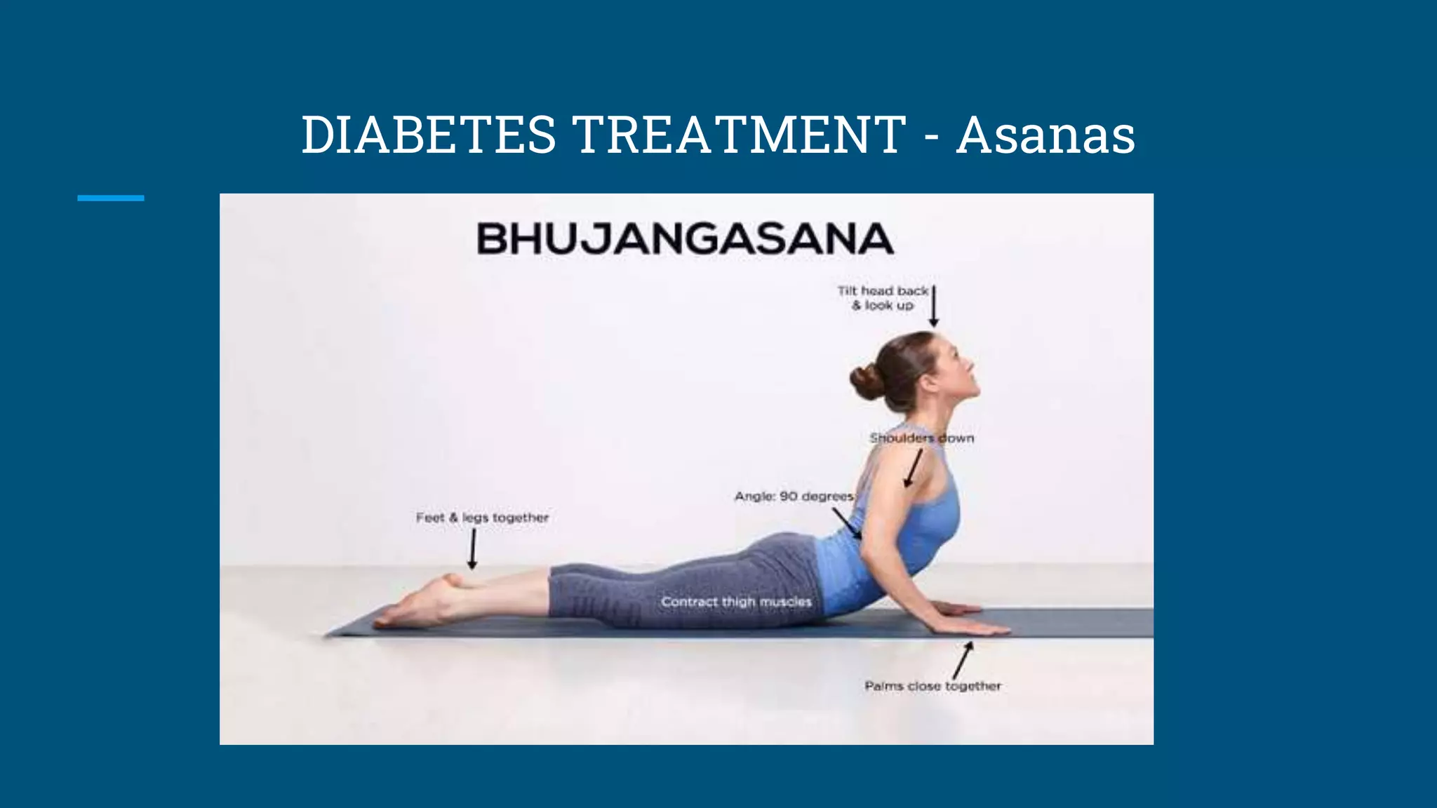 DIABETES TREATMENT - Asanas
 