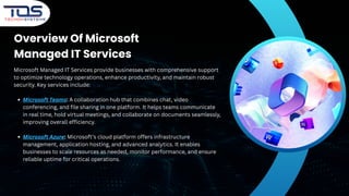 Maximizing Business Efficiency With Managed IT Services | PDF