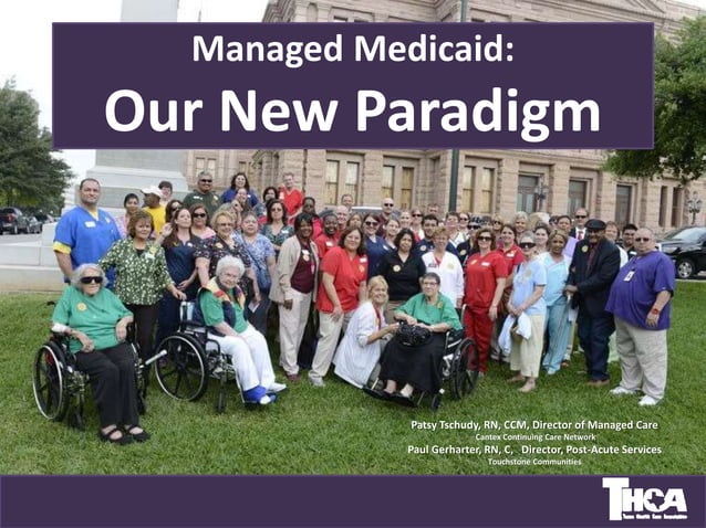 Managed Medicaid presentation slides | PPT