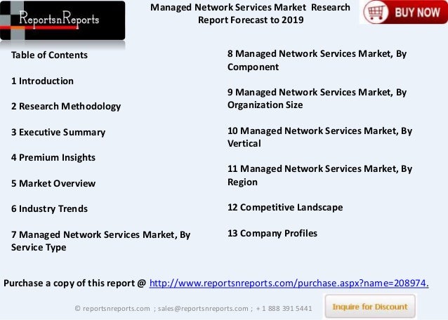 Global Managed Network Services Market Grow at CAGR of 10