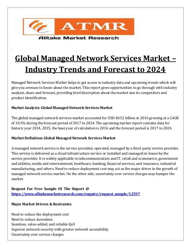 Global Managed Network Services Market Set to Grow