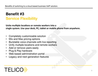 Benefits of switching to a cloud based VoIP phone system. | PDF