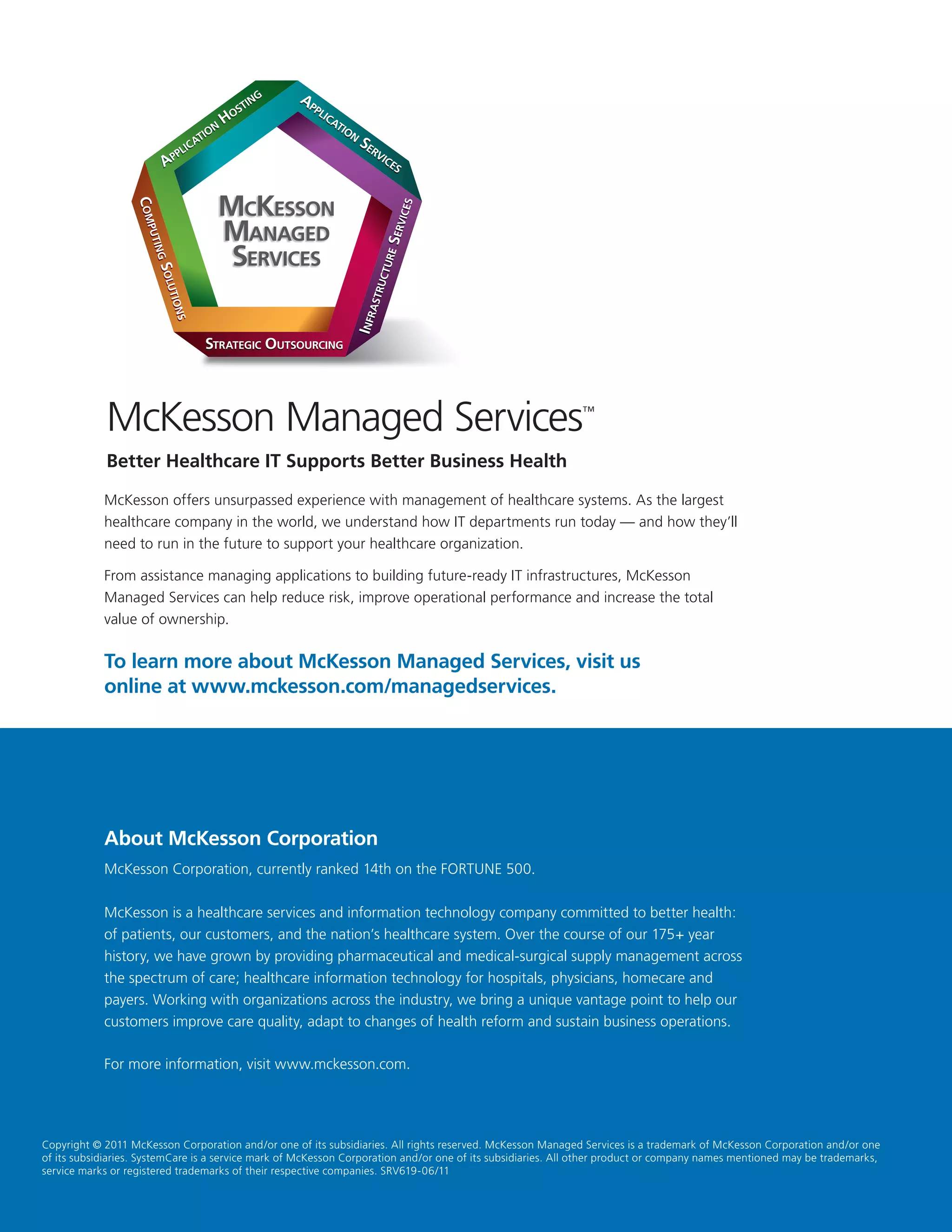 McKesson Managed Services PDF