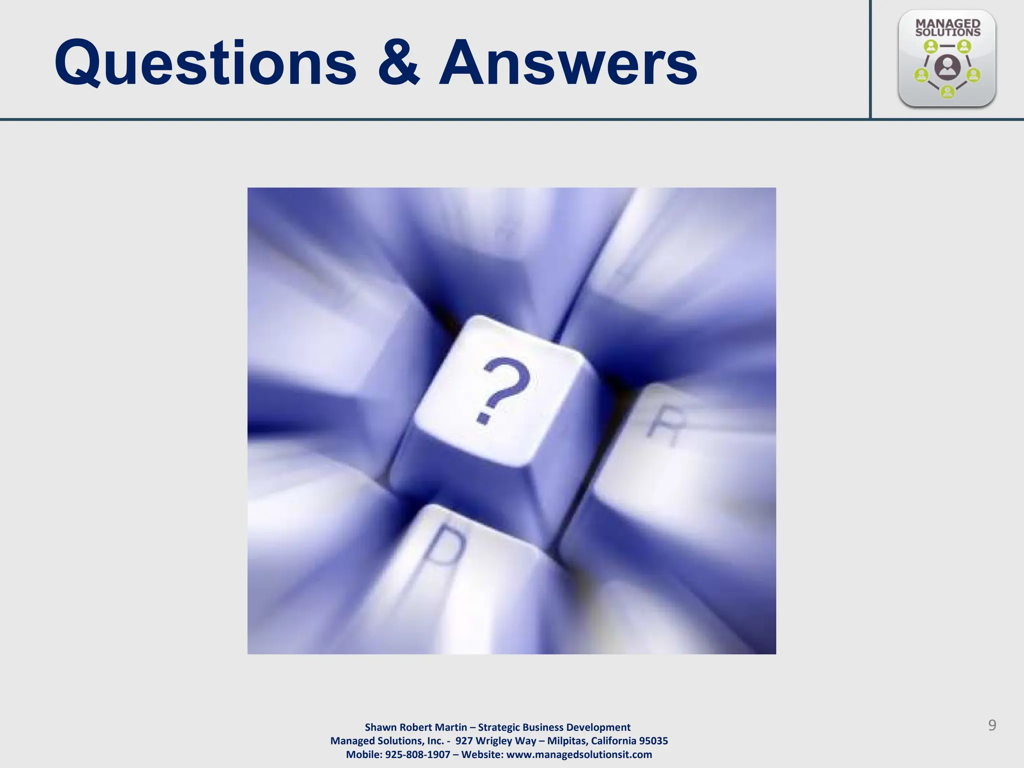 Questions & Answers 