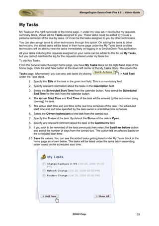 ManageEngine ServiceDesk Plus Admin Guide | PDF