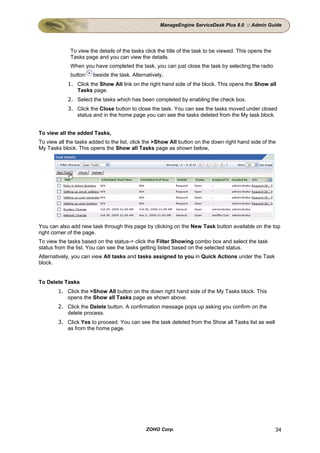 ManageEngine ServiceDesk Plus Admin Guide | PDF