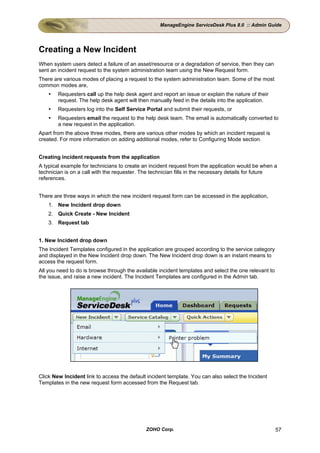 ManageEngine ServiceDesk Plus Admin Guide | PDF